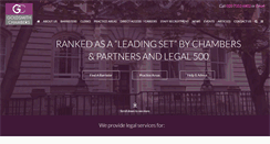 Desktop Screenshot of goldsmithchambers.com