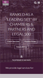 Mobile Screenshot of goldsmithchambers.com